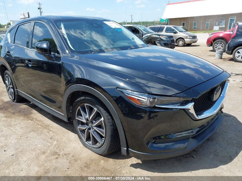 2018 Mazda Cx-5 Grand Touring VIN: JM3KFADM5J0393268 Lot: 39986467