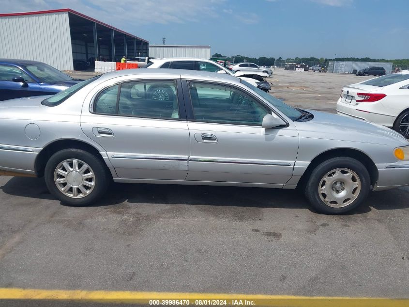 1999 Lincoln Continental VIN: 1LNHM97V0XY626670 Lot: 39986470