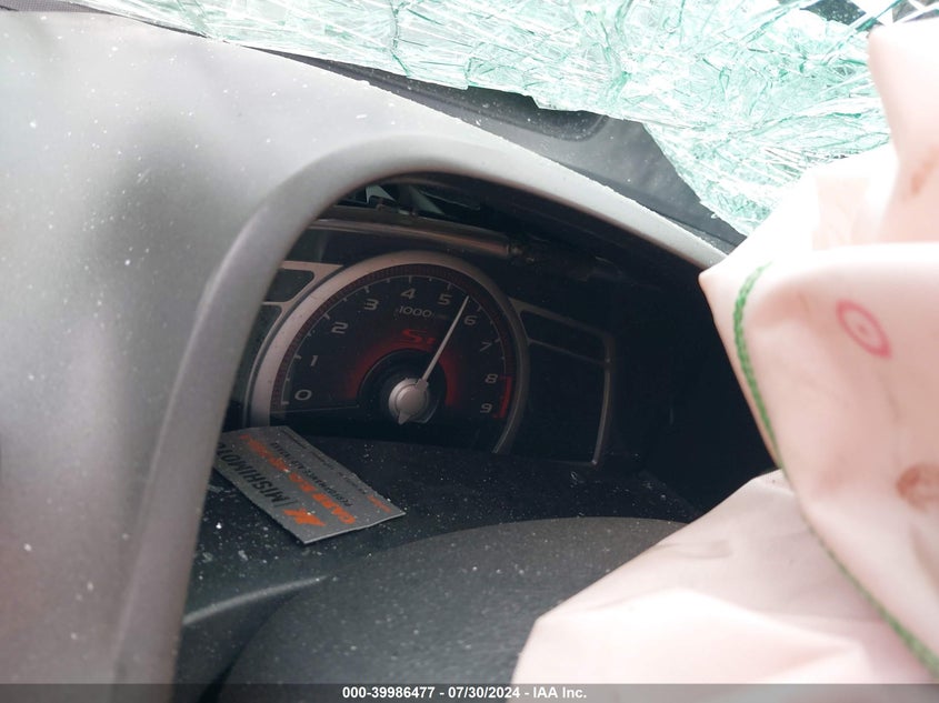 2008 Honda Civic Si VIN: 2HGFA55598H708569 Lot: 39986477