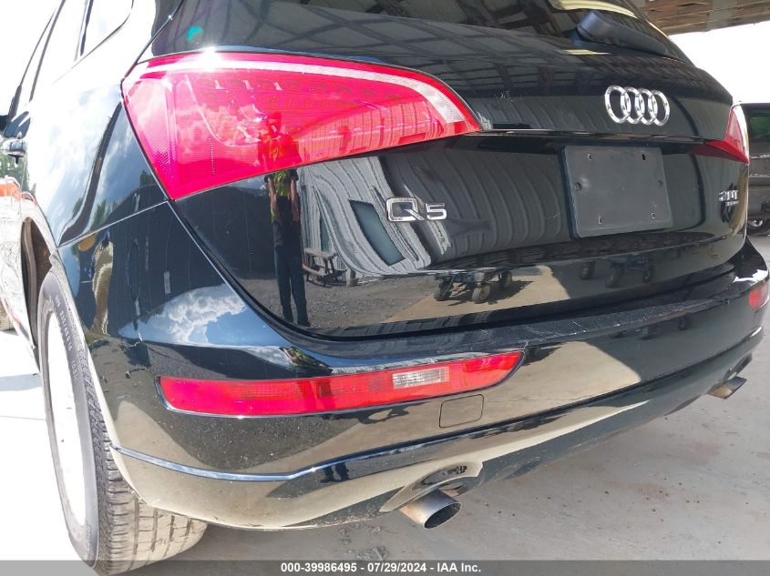 2012 Audi Q5 2.0T Premium VIN: WA1CFAFP1CA080102 Lot: 39986495