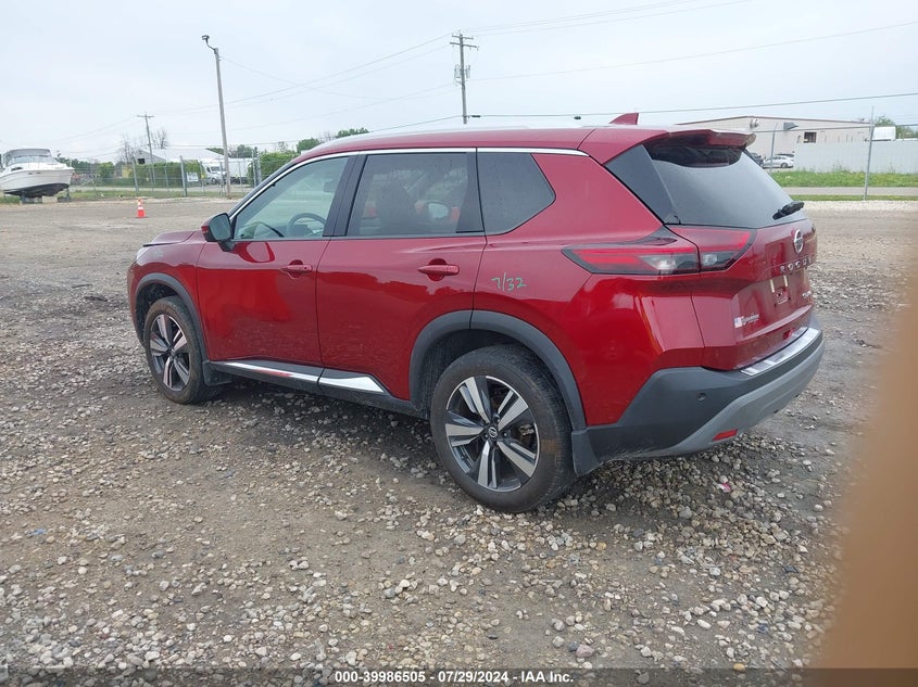 VIN 5N1AT3CB4MC836470 2021 NISSAN ROGUE SL INTELLIGENT AWD
