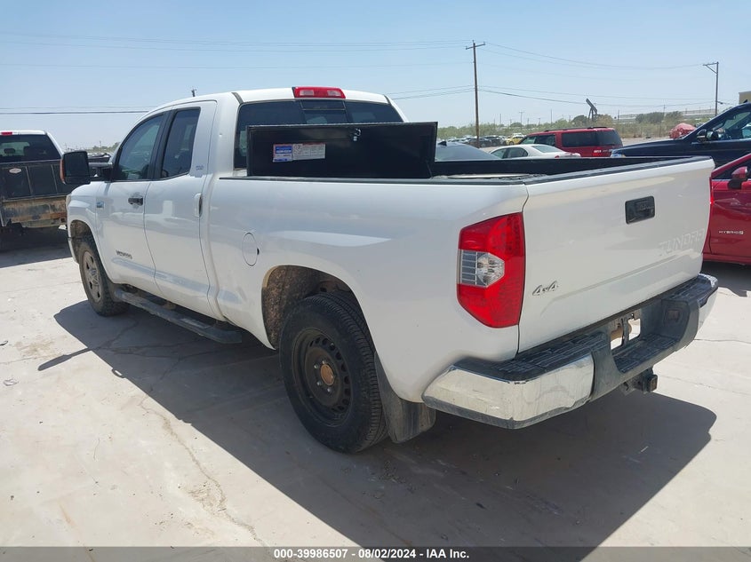 2019 TOYOTA TUNDRA DOUBLE CAB SR/DOUBLE CAB - 5TFUW5F15KX859155