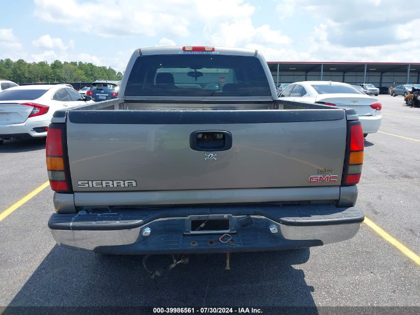 2006 GMC Sierra 1500 Sl VIN: 2GTEK13V861277702 Lot: 39986561