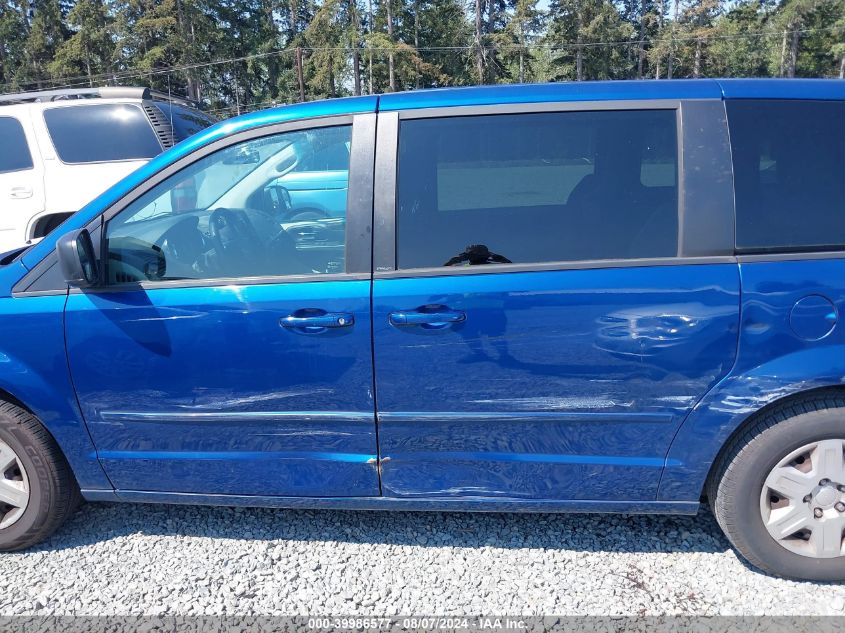 2011 Dodge Grand Caravan Express VIN: 2D4RN4DGXBR779409 Lot: 39986577