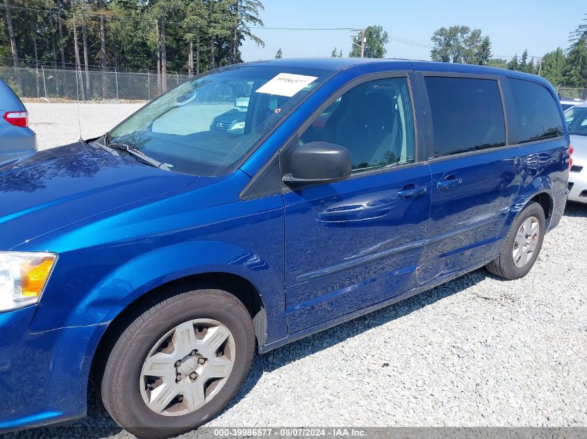 2011 Dodge Grand Caravan Express VIN: 2D4RN4DGXBR779409 Lot: 39986577