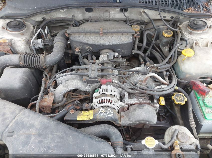 2001 Subaru Outback Outback VIN: 4S3BH665716651065 Lot: 39986578