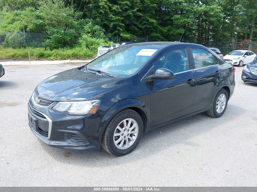 2017 CHEVROLET SONIC LT AUTO - 1G1JD5SH6H4105776