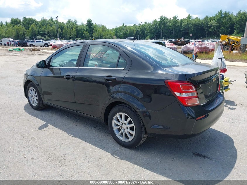 2017 CHEVROLET SONIC LT AUTO - 1G1JD5SH6H4105776