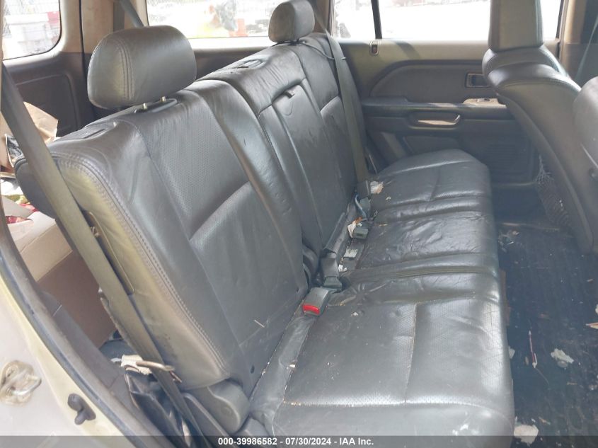 2003 Honda Pilot Ex-L VIN: 2HKYF18613H509506 Lot: 39986582