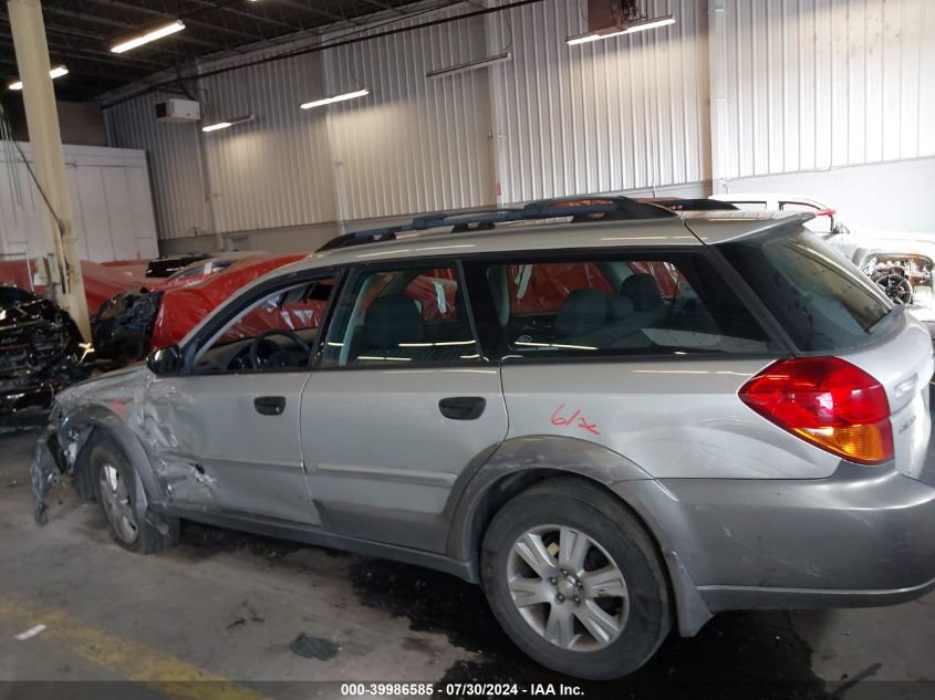 2005 Subaru Outback 2.5I VIN: 4S4BP61C157312533 Lot: 39986585