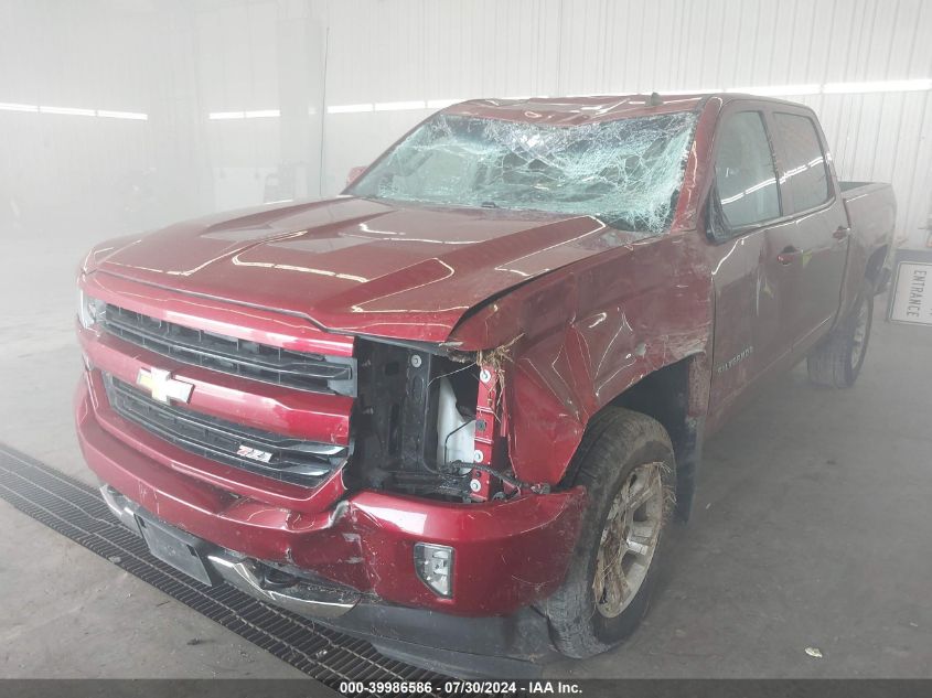 2018 Chevrolet Silverado 1500 2Lt VIN: 3GCUKRECXJG585623 Lot: 39986586