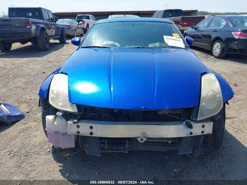 2006 Nissan 350Z VIN: JN1AZ34DX6M302294 Lot: 39986632