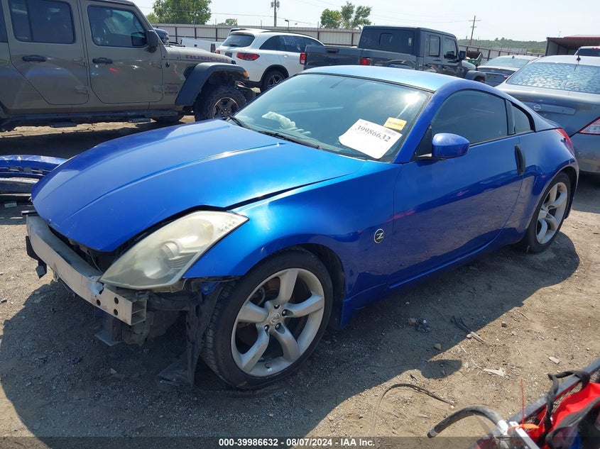 2006 Nissan 350Z VIN: JN1AZ34DX6M302294 Lot: 39986632