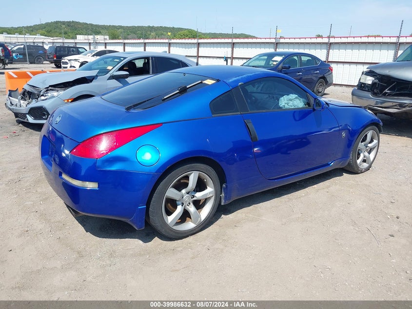 2006 Nissan 350Z VIN: JN1AZ34DX6M302294 Lot: 39986632