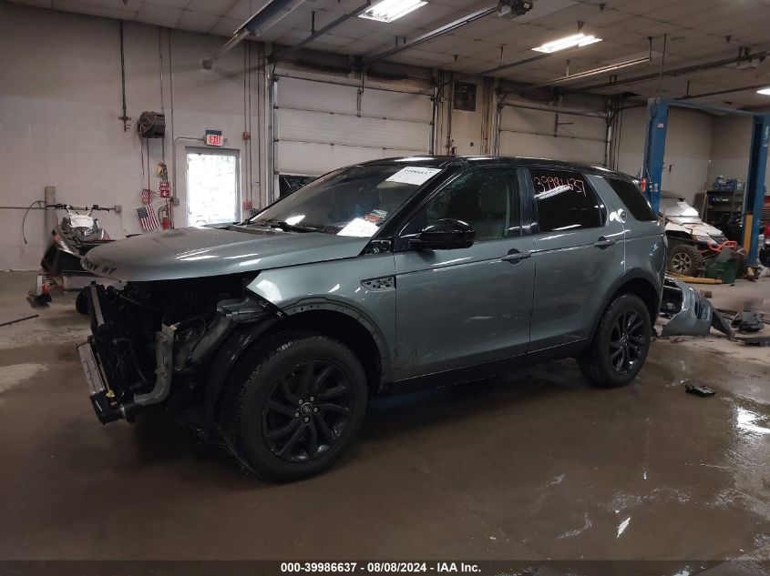 2017 Land Rover Discovery Sport Se VIN: SALCP2BG9HH658386 Lot: 39986637