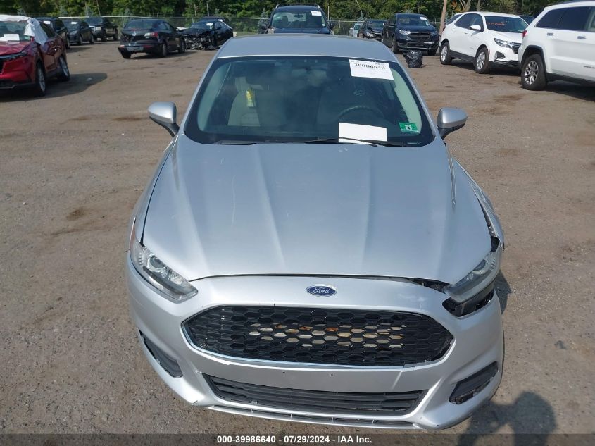 2016 Ford Fusion S VIN: 3FA6P0G79GR199588 Lot: 39986640