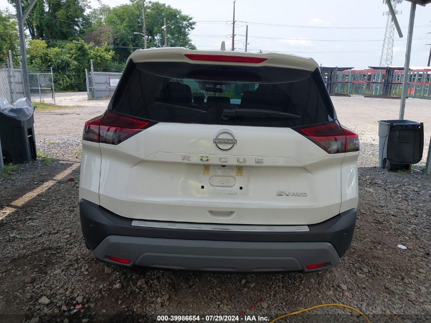 2023 Nissan Rogue Sv Intelligent Awd VIN: 5N1BT3BB5PC880438 Lot: 39986654