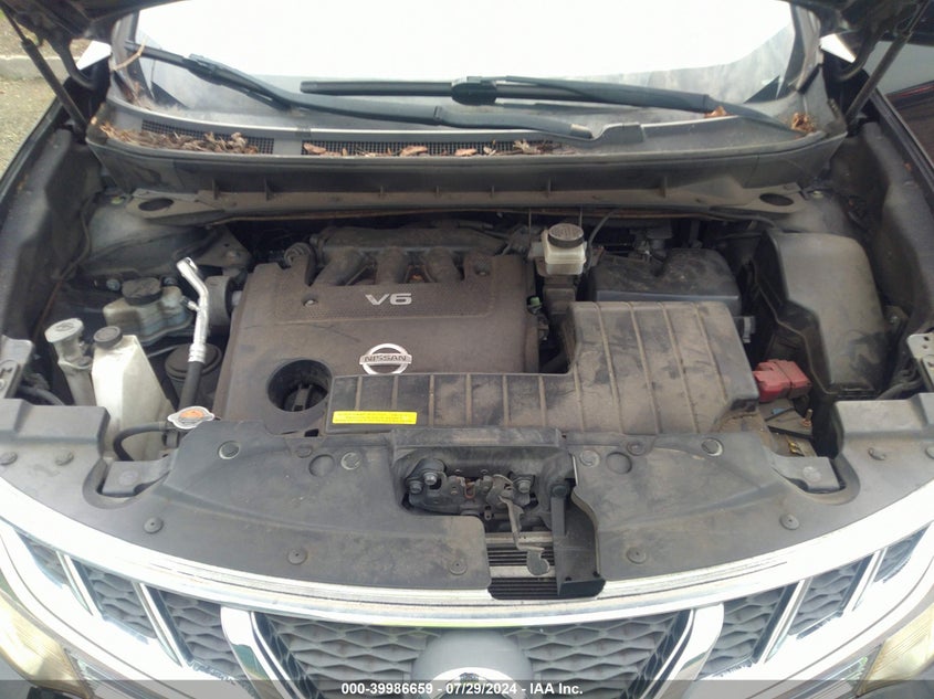 2012 Nissan Murano S VIN: JN8AZ1MW8CW226095 Lot: 39986659