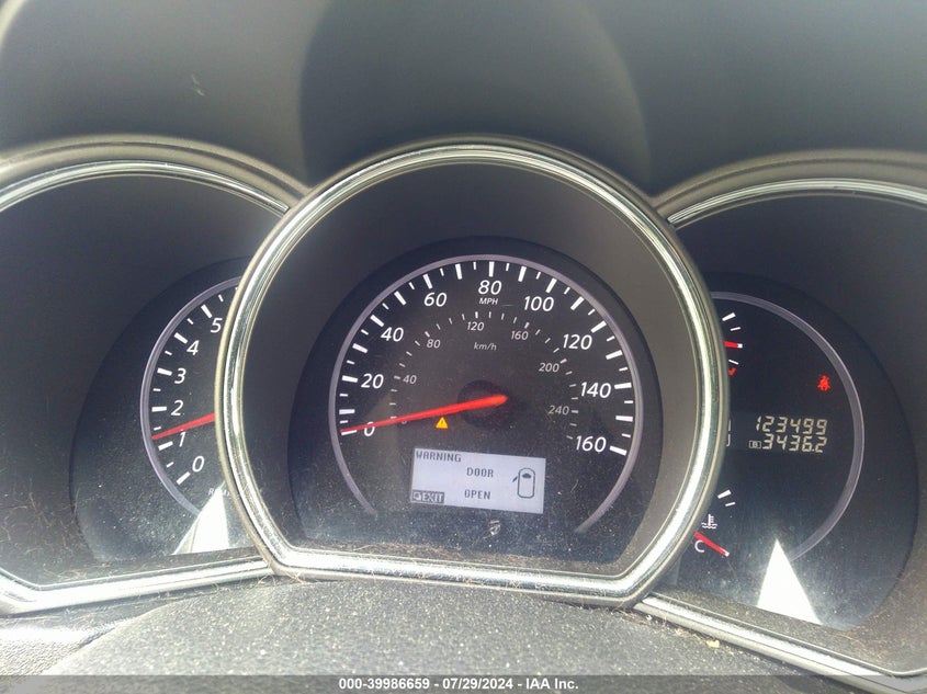 2012 Nissan Murano S VIN: JN8AZ1MW8CW226095 Lot: 39986659