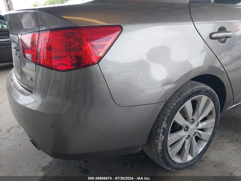 2010 Kia Forte Sx VIN: KNAFW4A37A5073344 Lot: 39986674