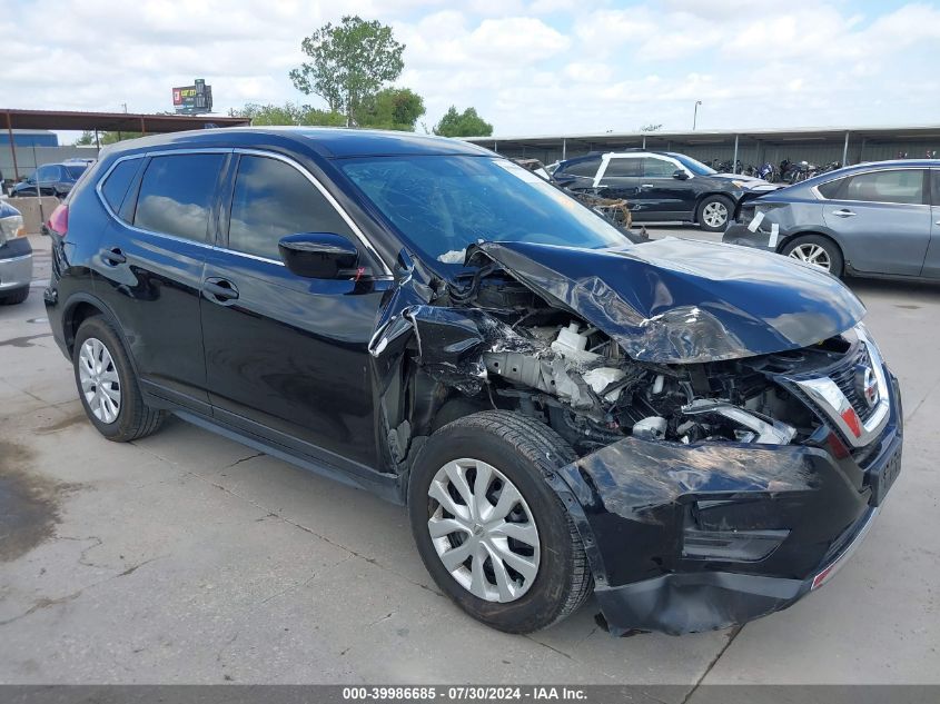 2017 Nissan Rogue S VIN: JN8AT2MTXHW136807 Lot: 39986685