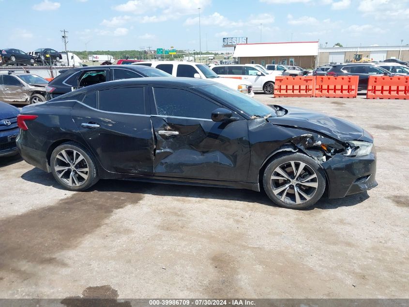 2018 Nissan Maxima 3.5 S VIN: 1N4AA6AP7JC395803 Lot: 39986709