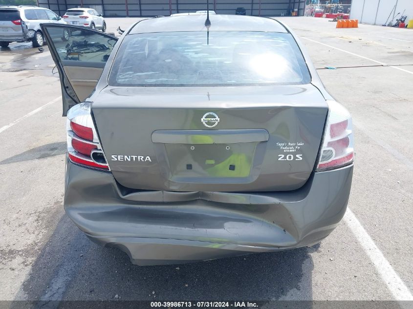 2007 Nissan Sentra 2.0S VIN: 3N1AB61E67L628690 Lot: 39986713