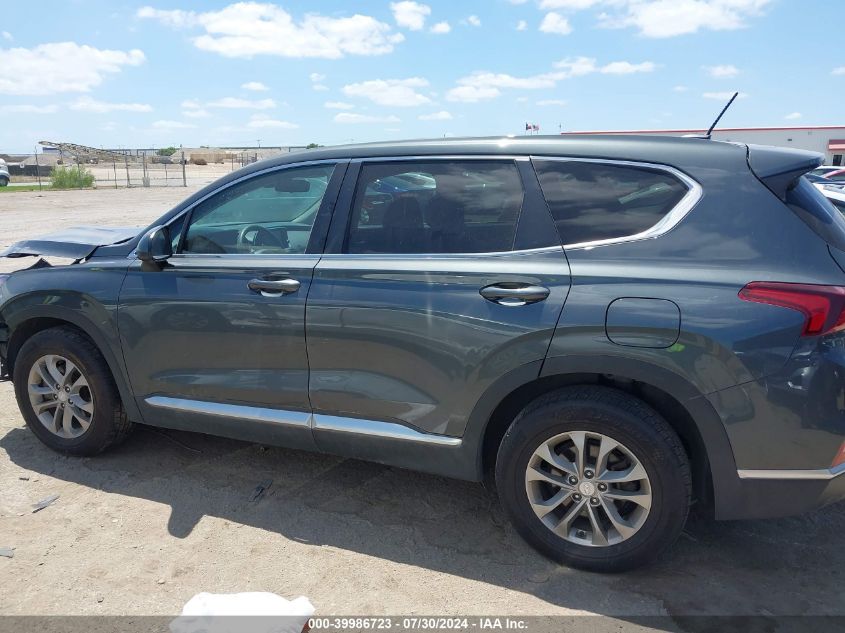 2019 Hyundai Santa Fe Se VIN: 5NMS2CAD6KH134648 Lot: 39986723