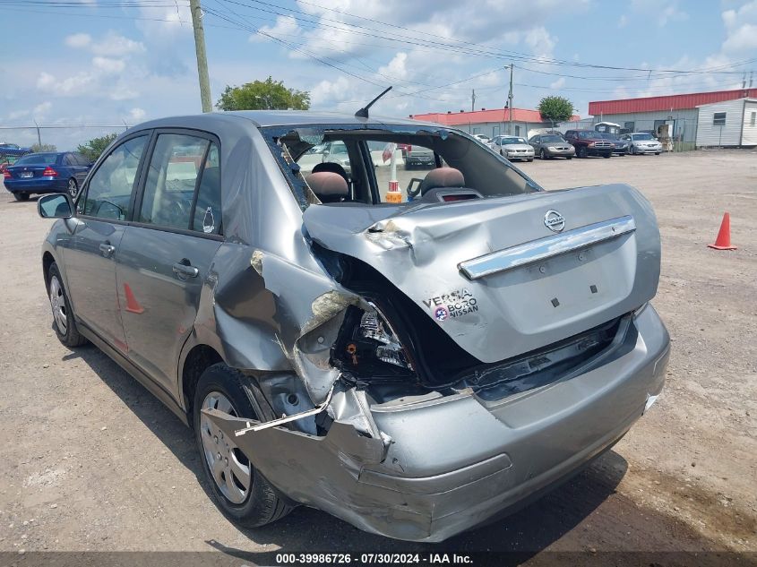 2011 Nissan Versa 1.8S VIN: 3N1BC1AP2BL433474 Lot: 39986726