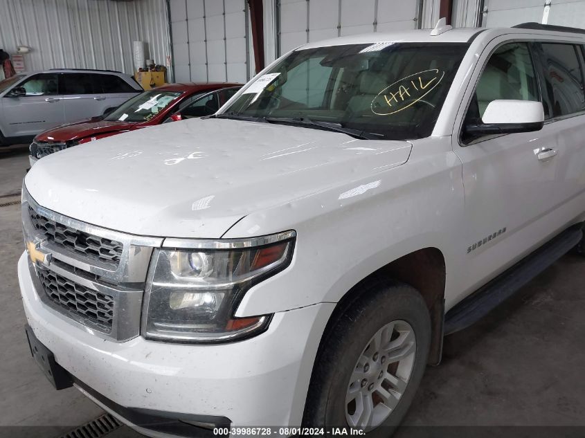 2017 Chevrolet Suburban Lt VIN: 1GNSKHKC4HR276303 Lot: 39986728