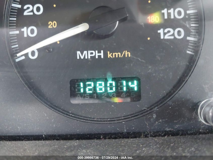 2002 Jeep Grand Cherokee Laredo VIN: 1J4GW48S52C287826 Lot: 39986736