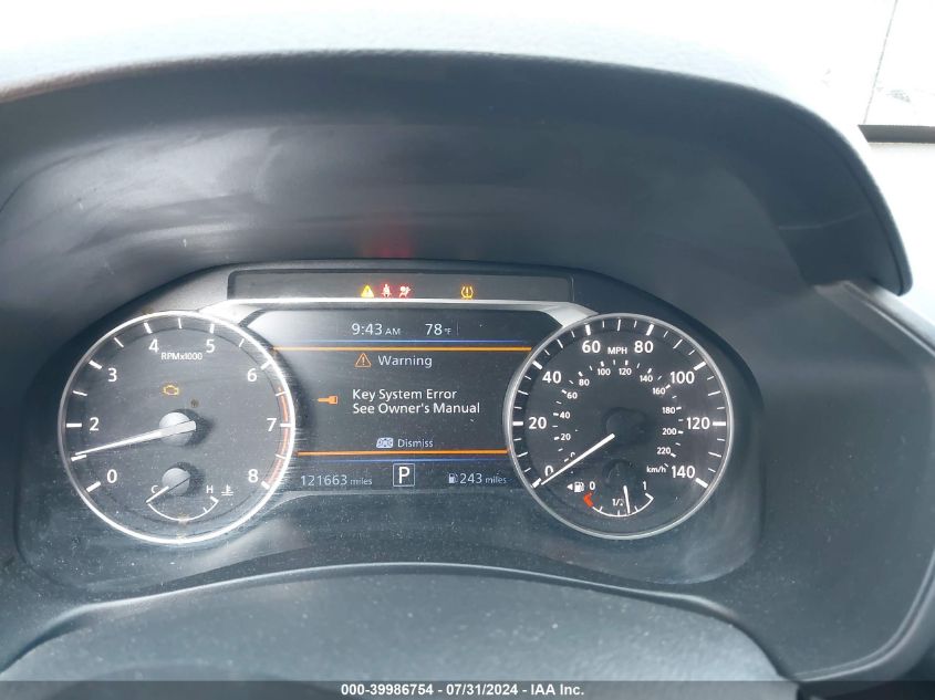 1N4BL4BV4KC124991 2019 Nissan Altima 2.5 S