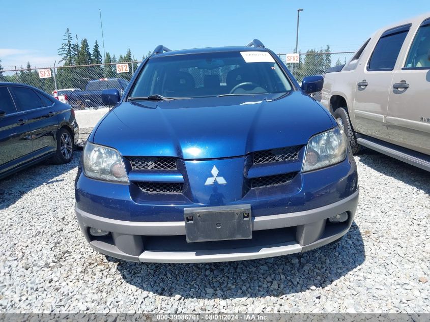 2003 Mitsubishi Outlander Xls VIN: JA4LX41G33U063645 Lot: 39986761