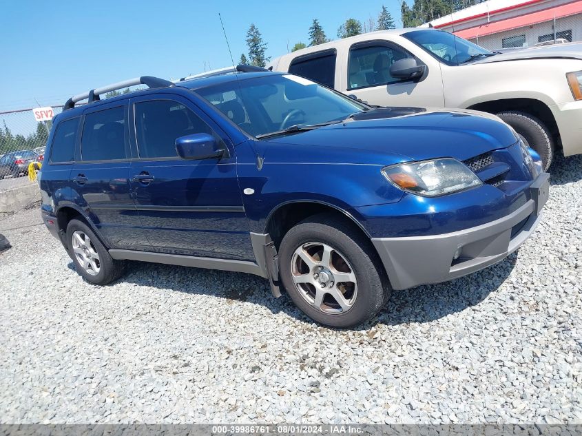 2003 Mitsubishi Outlander Xls VIN: JA4LX41G33U063645 Lot: 39986761