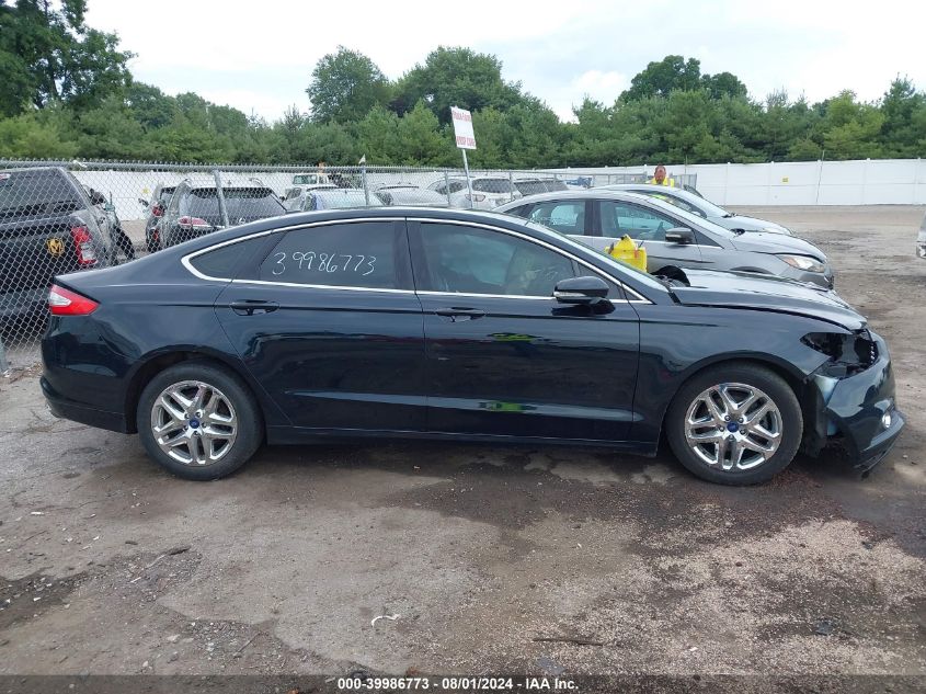 2014 Ford Fusion Se VIN: 3FA6P0HDXER389076 Lot: 39986773