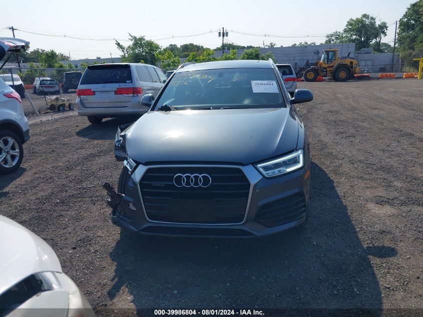 2018 Audi Q3 2.0T Premium/2.0T Sport Premium VIN: WA1JCCFS7JR030657 Lot: 39986804