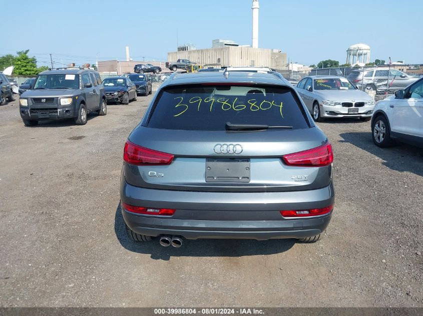 2018 Audi Q3 2.0T Premium/2.0T Sport Premium VIN: WA1JCCFS7JR030657 Lot: 39986804