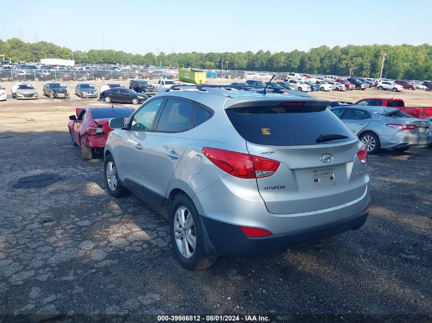 2012 Hyundai Tucson Gls VIN: KM8JU3AC4CU423238 Lot: 39986812