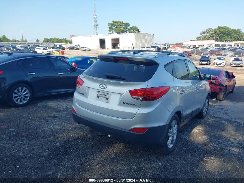 2012 Hyundai Tucson Gls VIN: KM8JU3AC4CU423238 Lot: 39986812