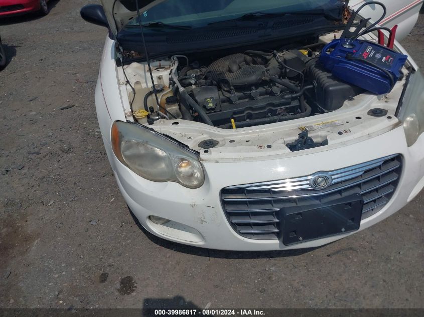 2006 Chrysler Sebring Touring VIN: 1C3EL55R16N261056 Lot: 39986817