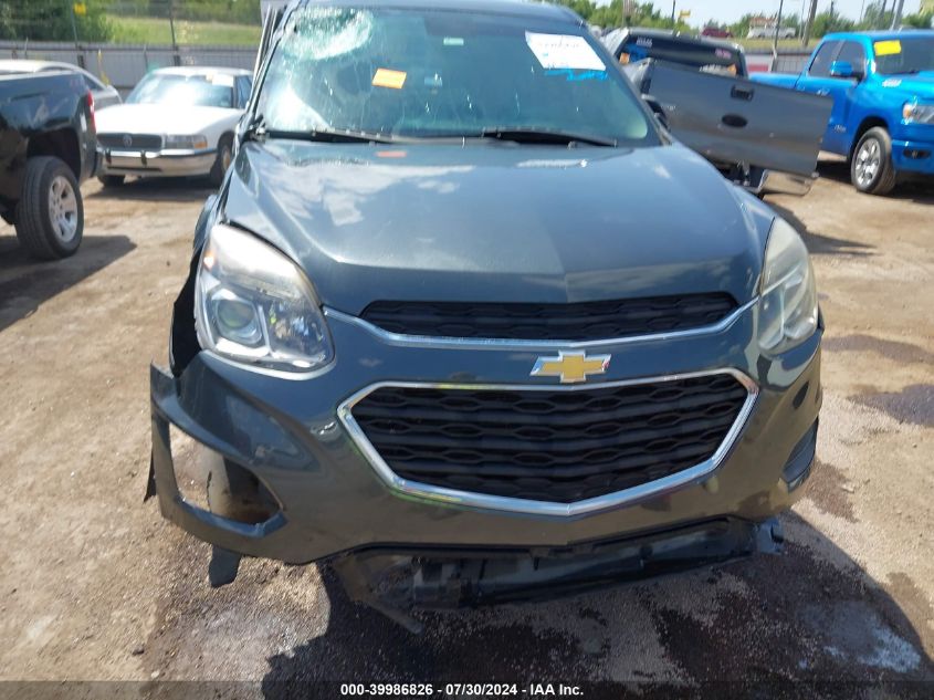 2017 Chevrolet Equinox Ls VIN: 2GNALBEK4H1519142 Lot: 39986826