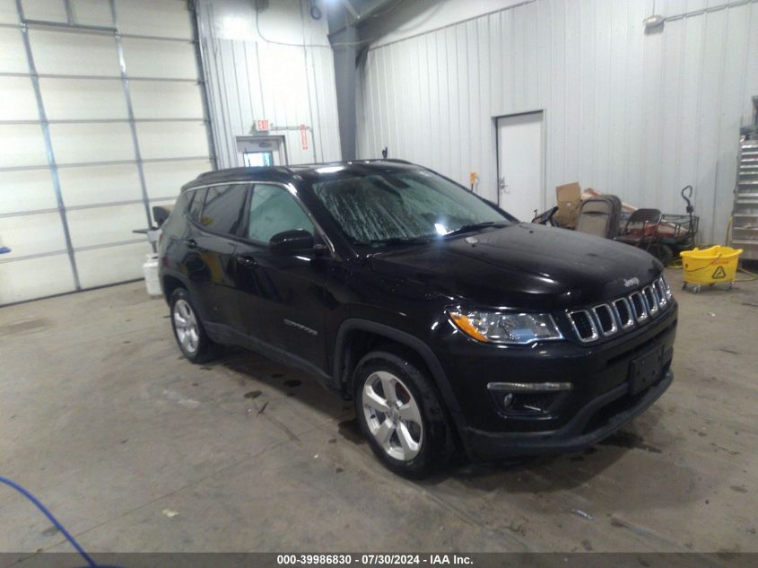 2018 Jeep Compass Latitude 4X4 VIN: 3C4NJDBBXJT262413 Lot: 39986830