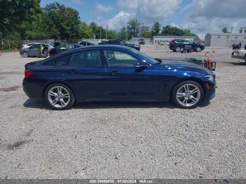 2018 BMW 440I Gran Coupe xDrive VIN: WBA4J7C56JBH14638 Lot: 39986850