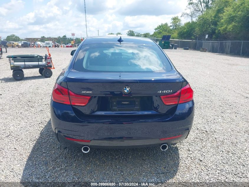 2018 BMW 440I Gran Coupe xDrive VIN: WBA4J7C56JBH14638 Lot: 39986850