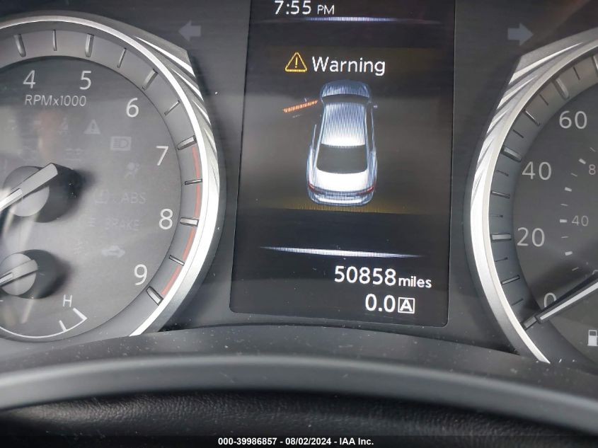 2021 Infiniti Q50 Luxe VIN: JN1EV7BR0MM756196 Lot: 39986857