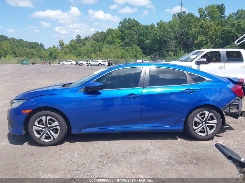 2018 Honda Civic Lx VIN: 2HGFC2F57JH567790 Lot: 39986863