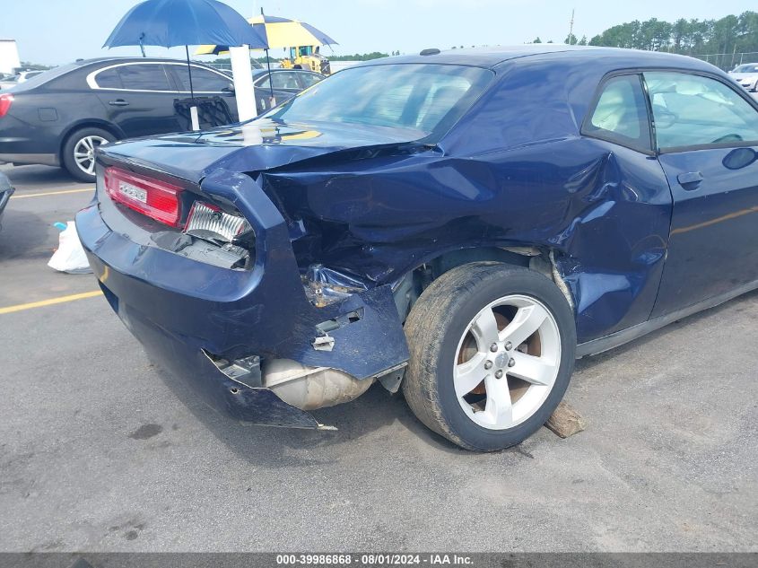 2013 Dodge Challenger Sxt VIN: 2C3CDYAG8DH569728 Lot: 39986868