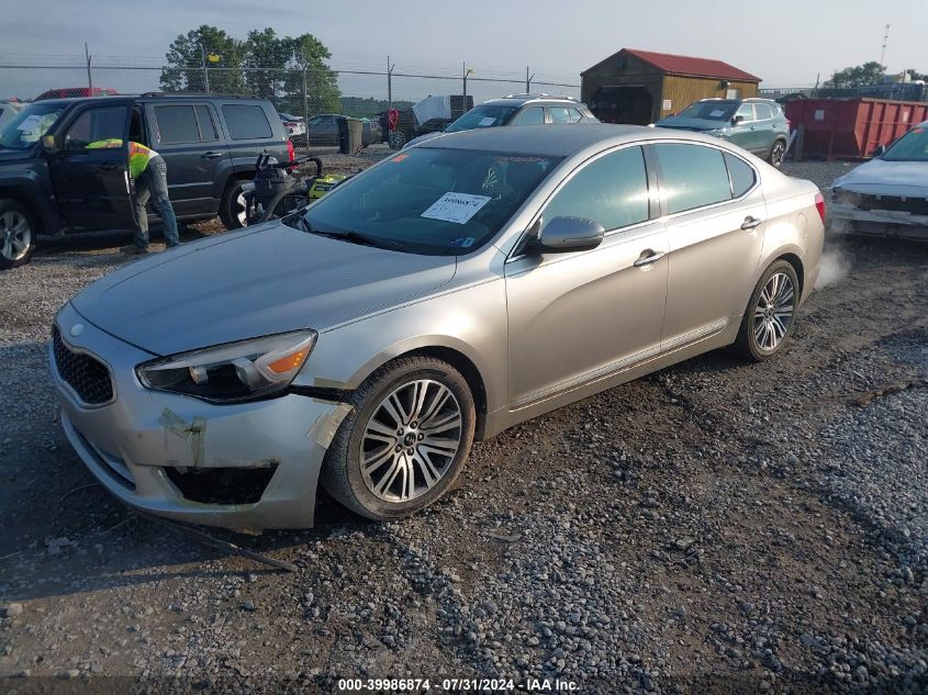 2014 Kia Cadenza Premium/Limited VIN: KNALN4D70E5141722 Lot: 39986874