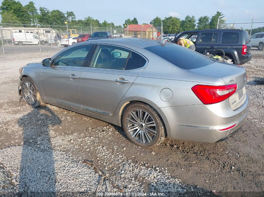 2014 Kia Cadenza Premium/Limited VIN: KNALN4D70E5141722 Lot: 39986874