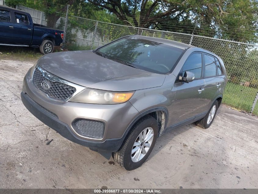 2012 Kia Sorento Lx VIN: 5XYKT4A13CG234307 Lot: 39986877